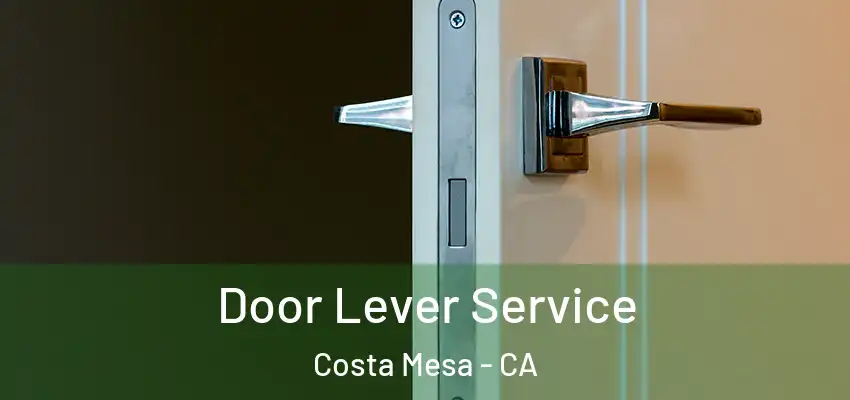  Door Lever Service Costa Mesa - CA
