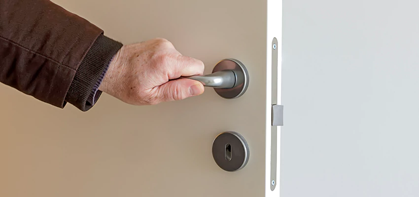 Restroom Locks Privacy Bolt Installation in Costa Mesa, California